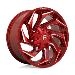 Fuel D754 REACTION jantă 20x9 8x165.1 125.1 ET20, Candy red