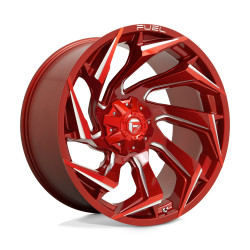 Fuel D754 REACTION jantă 24x12 5x127/5x139.7 87.1 ET-44, Candy red