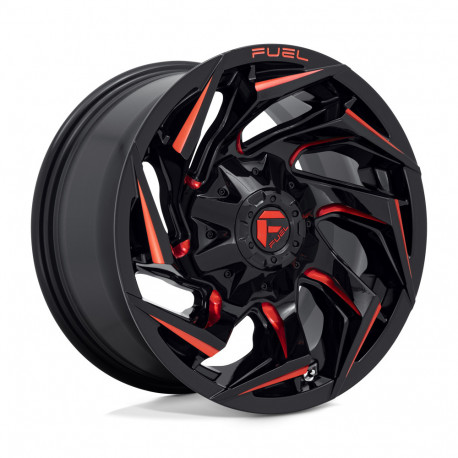 Jante aliaj Fuel Fuel D755 REACTION jantă 18x9 5x139.7/5x150 110.1 ET-12, Gloss black | race-shop.ro