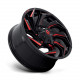 Jante aliaj Fuel Fuel D755 REACTION jantă 20x9 8x165.1 125.1 ET20, Gloss black | race-shop.ro