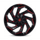Jante aliaj Fuel Fuel D755 REACTION jantă 20x9 8x165.1 125.1 ET20, Gloss black | race-shop.ro