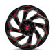 Jante aliaj Fuel Fuel D755 REACTION jantă 24x12 8x165.1 125.1 ET-44, Gloss black | race-shop.ro