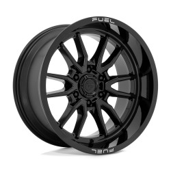 Fuel D760 CLASH jantă 17x9 6x139.7 106.1 ET-12, Gloss black