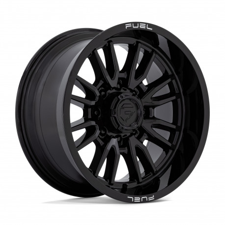 Jante aliaj Fuel Fuel D760 CLASH jantă 20x10 8x165.1 125.1 ET-18, Gloss black | race-shop.ro