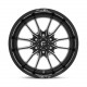 Jante aliaj Fuel Fuel D761 CLASH jantă 17x9 6x139.7 106.1 ET1, Gloss black | race-shop.ro
