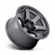 Jante aliaj Fuel Fuel D767 RUSH jantă 17x9 6x139.7 106.1 ET1, Matte gun metal | race-shop.ro