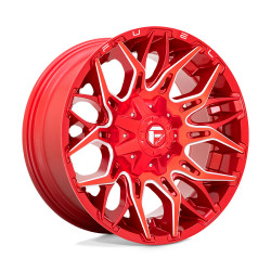 Fuel D771 TWITCH jantă 22x12 8x170 125.1 ET-44, Candy red