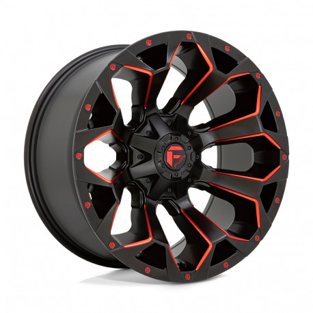 Jante aliaj Fuel Fuel D787 ASSAULT jantă 20x9 8x165.1 125.1 ET1, Matte black | race-shop.ro