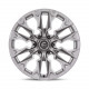 Jante aliaj Fuel Fuel D806 FLAME jantă 20x10 8x170 125.1 ET-18, Platinum | race-shop.ro