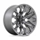Jante aliaj Fuel Fuel D806 FLAME jantă 22x10 6x139.7 106.1 ET-18, Platinum | race-shop.ro