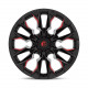 Jante aliaj Fuel Fuel D823 FLAME jantă 20x9 8x165.1 125.1 ET1, Gloss black | race-shop.ro