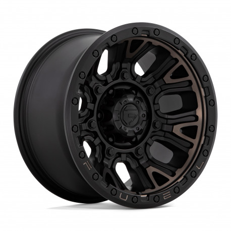 Jante aliaj Fuel Fuel D824 TRACTION jantă 17x9 5x127 71.5 ET-12, Matte black | race-shop.ro