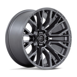 Fuel D848 REBAR jantă 17x9 6x139.7 106.1 ET-12, Matte gunmetal