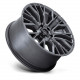 Jante aliaj Fuel Fuel D848 REBAR jantă 20x9 6x139.7 106.1 ET20, Matte gunmetal | race-shop.ro