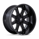 Jante aliaj Fuel Fuel DARKSTAR jantă 22x9 8x170 125.1 ET1, Gloss black | race-shop.ro
