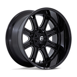 Fuel DARKSTAR jantă 24x12 6x114.3/6x139.7 78.1 ET-44, Gloss black