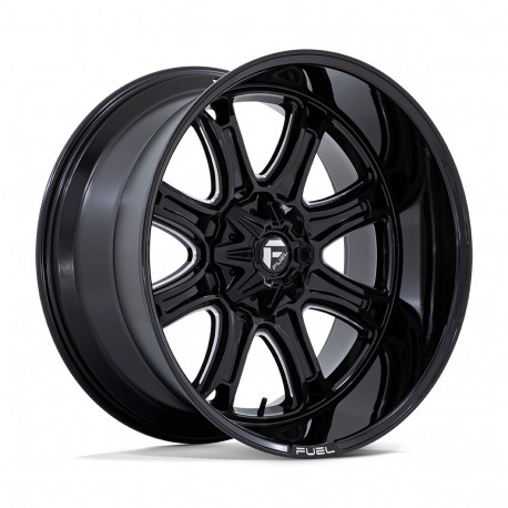 Jante aliaj Fuel Fuel DARKSTAR jantă 24x12 6x114.3/6x139.7 78.1 ET-44, Gloss black | race-shop.ro