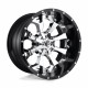 Jante aliaj Fuel Fuel D246 ASSAULT jantă 20x10 8x170 125.1 ET-18, Chrome | race-shop.ro