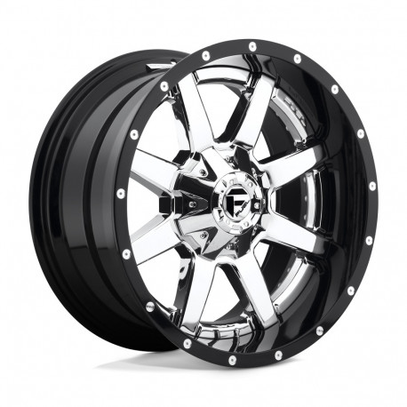 Jante aliaj Fuel Fuel D260 MAVERICK jantă 20x10 8x165.1 125.1 ET-19, Chrome | race-shop.ro