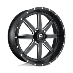 Fuel UTV D538 MAVERICK jantă 14x7 4x137 110.1 ET38, Matte black