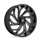 Jante aliaj Fuel Fuel UTV D753 REACTION jantă 22x7 4x137 110.1 ET0, Gloss black | race-shop.ro