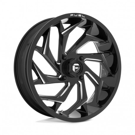 Jante aliaj Fuel Fuel UTV D753 REACTION jantă 22x7 4x137 110.1 ET0, Gloss black | race-shop.ro