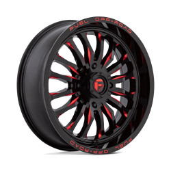 Fuel UTV D822 ARC UTV jantă 20x7 4x137 110.1 ET13, Gloss black