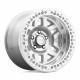 Jante aliaj KMC KMC KM229 MACHETE CRAWL BEADLOCK jantă 17x9 6x139.7 108 ET-38, Silver | race-shop.ro