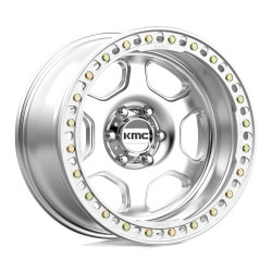 KMC KM233 HEX BEADLOCK jantă 20x10 6x139.7 108 ET-48, Silver