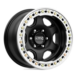KMC KM233 HEX BEADLOCK jantă 17x9 5x127 71.5 ET-38, Satin black