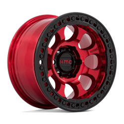KMC KM237 RIOT BEADLOCK jantă 17x8.5 6x135 87.1 ET0, Candy red