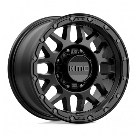 Jante aliaj KMC KMC KM535 GRENADE OFF-ROAD jantă 17x9 8x165.1 125.1 ET18, Matte black | race-shop.ro
