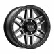 Jante aliaj KMC KMC KM544 MESA jantă 20x9 8x180 124.2 ET0, Satin black | race-shop.ro