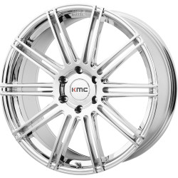 KMC KM707 CHANNEL jantă 20x9 5x120 74.1 ET30, Chrome