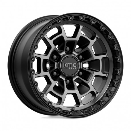 Jante aliaj KMC KMC KM718 SUMMIT jantă 17x8.5 5x127 71.5 ET0, Satin black | race-shop.ro