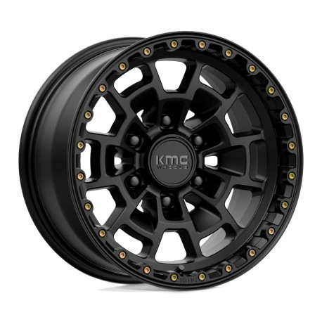 Jante aliaj KMC KMC KM718 SUMMIT jantă 17x8.5 6x135 87.1 ET0, Satin black | race-shop.ro