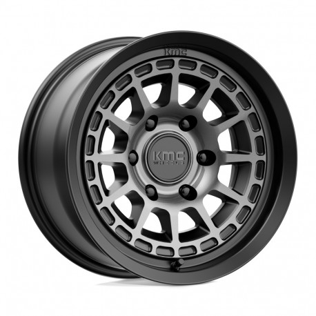 Jante aliaj KMC KMC KM719 CANYON jantă 16x8 6x139.7 106.1 ET0, Satin black | race-shop.ro