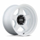 Jante aliaj KMC KMC KM728 LOBO jantă 17x8.5 6x139.7 106.1 ET18, Gloss white | race-shop.ro