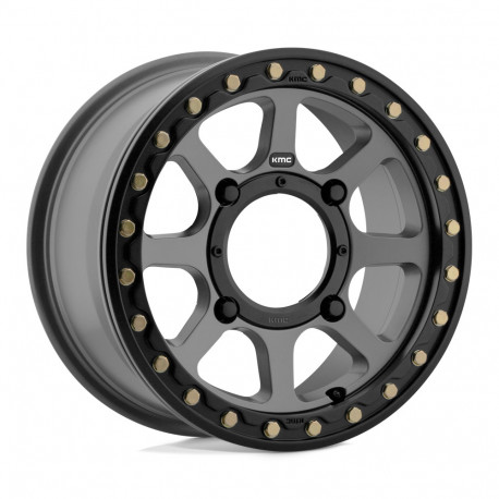 Jante aliaj KMC KMC Powersports KS234 ADDICT 2 BEADLOCK jantă 15x6 4x137 112.1 ET38, Satin gray | race-shop.ro