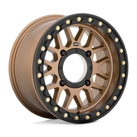 Jante aliaj KMC KMC Powersports KS235 GRENADE BEADLOCK jantă 15x6 4x137 112.1 ET38, Satin bronze | race-shop.ro