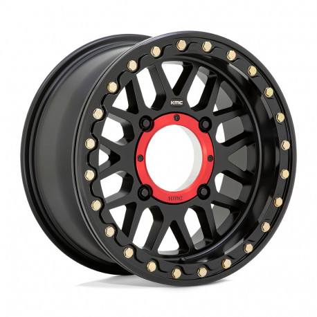 Jante aliaj KMC KMC Powersports KS235 GRENADE BEADLOCK jantă 15x7 4x137 112.1 ET10, Satin black | race-shop.ro
