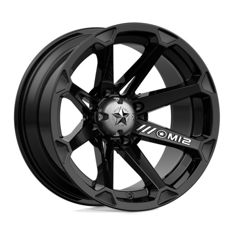 Jante aliaj MSA MSA Offroad jantăs M12 DIESEL jantă 14x7 4x110 86 ET-47, Gloss black | race-shop.ro