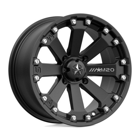 Jante aliaj MSA MSA Offroad jantăs M20 KORE jantă 14x7 4x110 86 ET0, Satin black | race-shop.ro