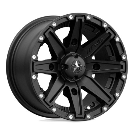 Jante aliaj MSA MSA Offroad jantăs M33 CLUTCH jantă 12x7 4x156 132 ET10, Satin black | race-shop.ro