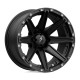 Jante aliaj MSA MSA Offroad jantăs M33 CLUTCH jantă 14x7 4x110 86 ET-47, Satin black | race-shop.ro