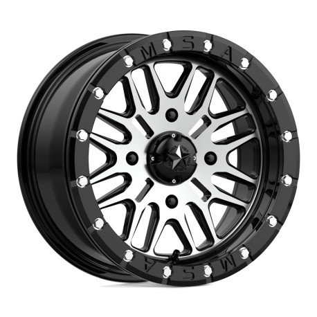 Jante aliaj MSA MSA Offroad jantăs M37 BRUTE BEADLOCK jantă 15x7 4x156 132 ET10, Gloss black | race-shop.ro