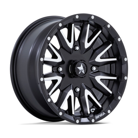 Jante aliaj MSA MSA Offroad jantăs M49 CREED jantă 16x7 4x137 96 ET10, Matte black | race-shop.ro