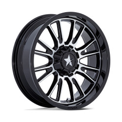 MSA Offroad jantăs M51 THUNDERLIPS jantă 15x7 4x137/4x156 110.1 ET10, Gloss black