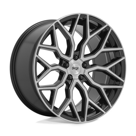Jante aliaj Niche Niche M262 MAZZANTI jantă 20x10.5 5x120 72.56 ET35, Gloss black | race-shop.ro
