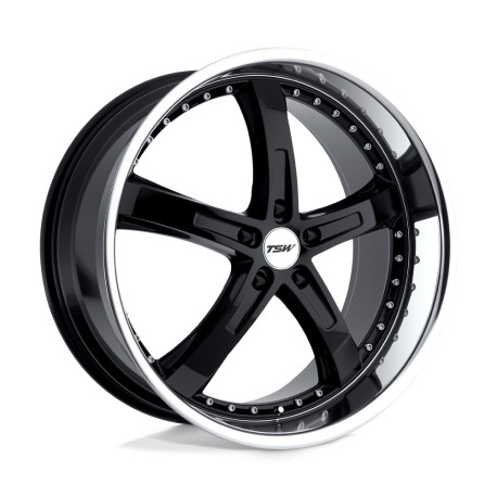 Jante aliaj TSW TSW JARAMA jantă 17x8 5x100 72.1 ET35, Gloss black | race-shop.ro
